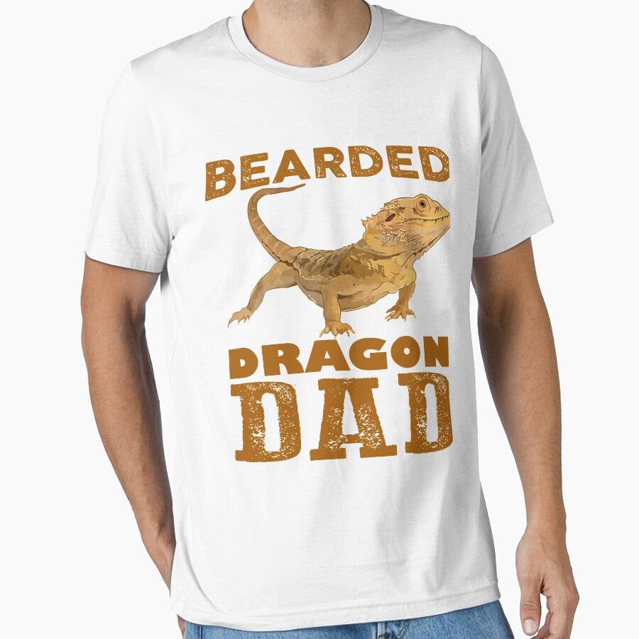 Bearded Dragon Bearded Dragon Dad Lizard Papa by VincentMoore96 T-Shirts, Hoodie, Sweatshirt | BlankRebels.com (Image 1)