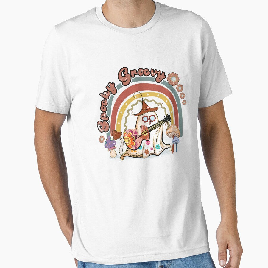Spooky Groovy Sublimation Funny Halloween by Teapot-art T-Shirts, Hoodie, Sweatshirt | BlankRebels.com (Image 1)