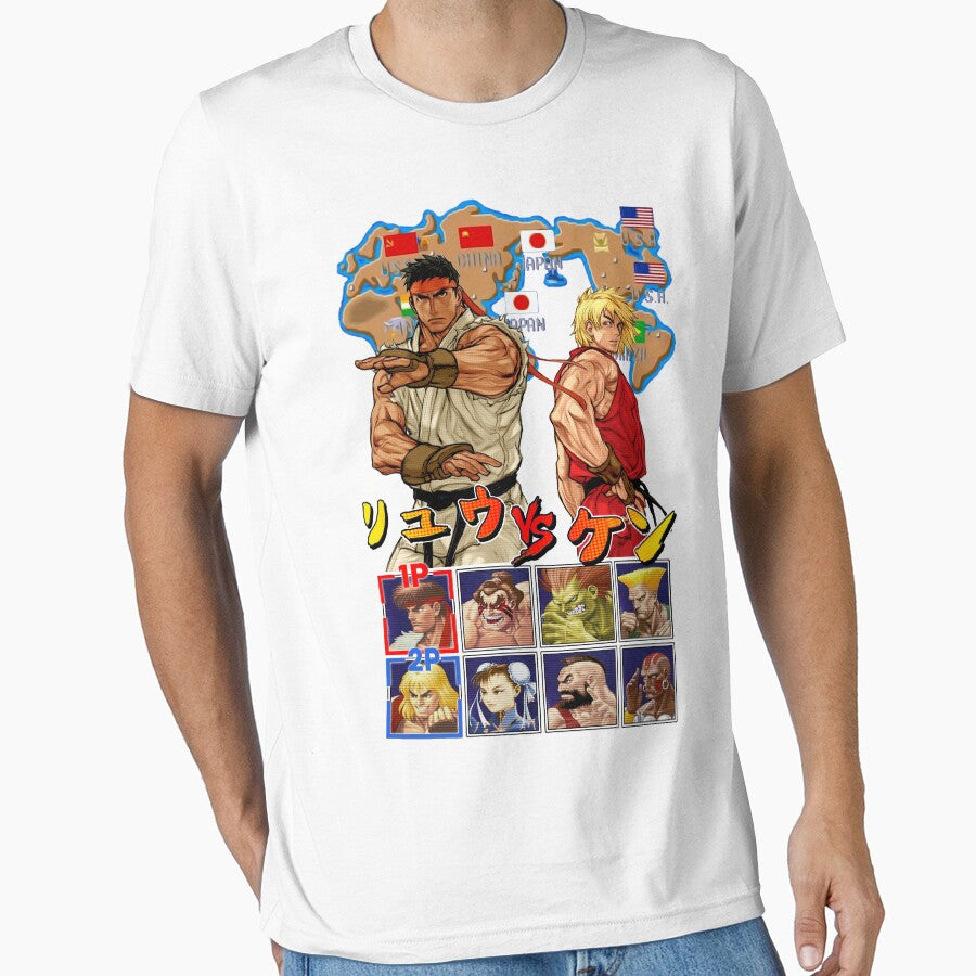 Tribute to Street Fighter Option B by huesitos1977