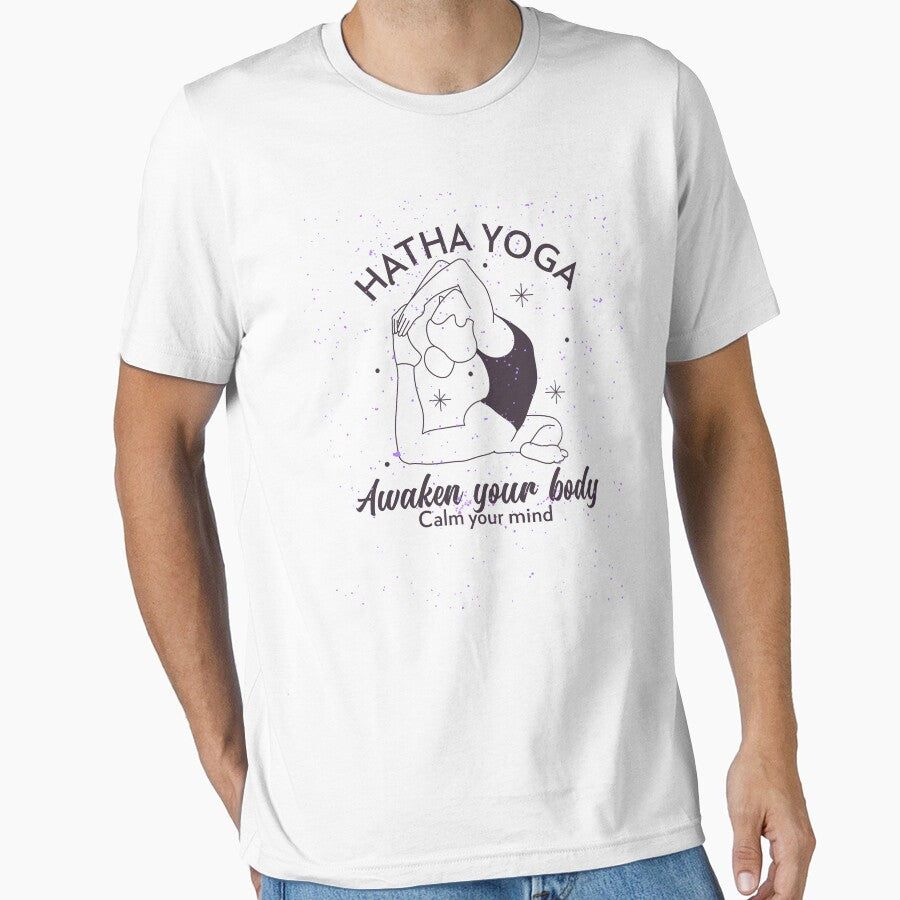 Hatha Yoga Awaken Your Body Calm Your Mind T-Shirts, Hoodie, Sweatshirt