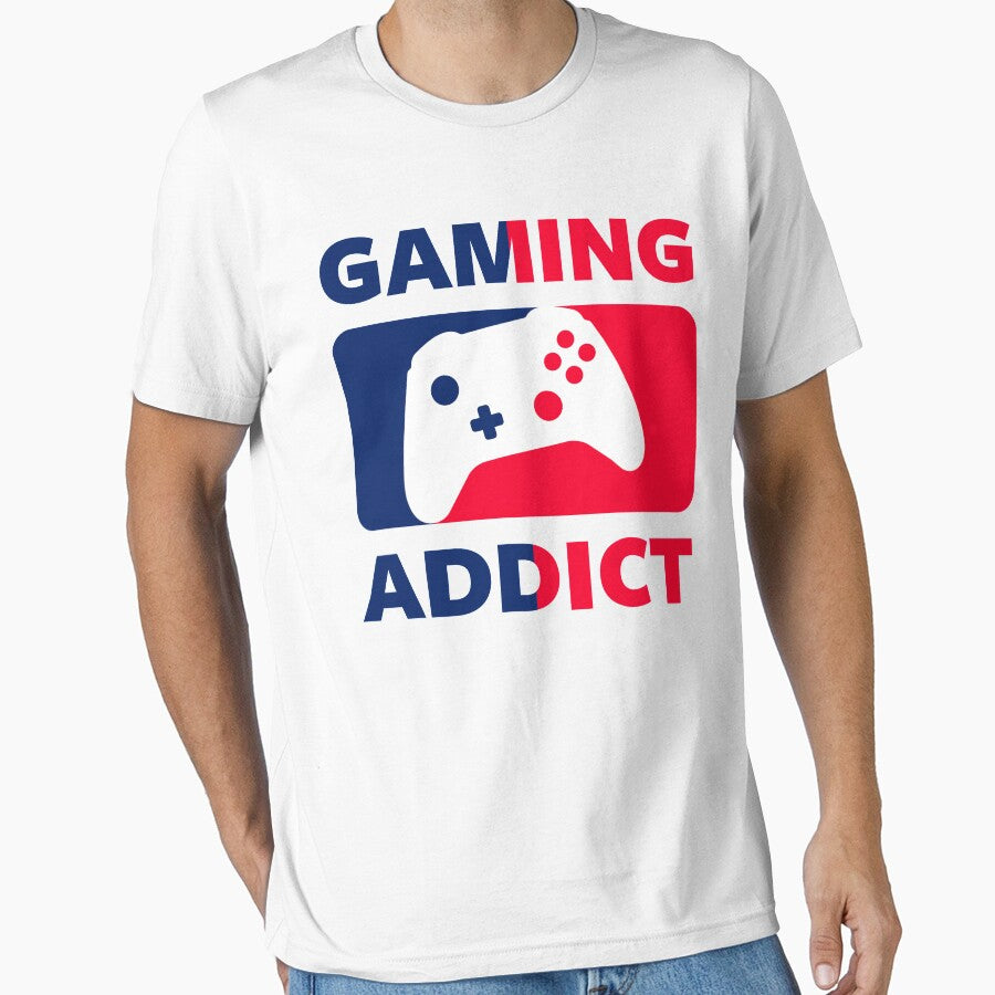 GAMER - GAMING ADDICT by ShirtWreck T-Shirts, Hoodie, Sweatshirt | BlankRebels.com (Image 1)