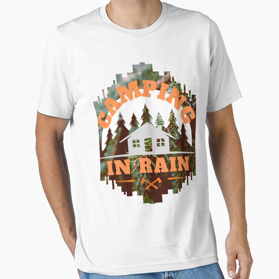 Camping In Rain by Anupol T-Shirts, Hoodie, Sweatshirt | BlankRebels.com (Image 1)