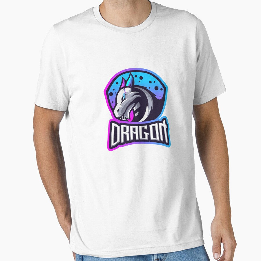 Vintage Space Themed Dragon Mascot by AnimalLover4eva T-Shirts, Hoodie, Sweatshirt | BlankRebels.com (Image 1)