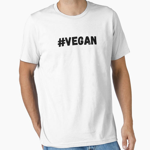 #Vegan - Proud Vegan - Hashtag Vegan by Worranarin T-Shirts, Hoodie, Sweatshirt | BlankRebels.com (Image 1)