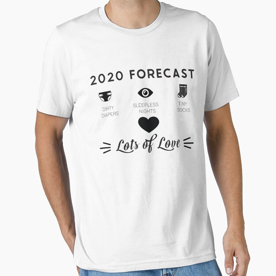 2020 Forecast For New Dad / Funny Father's Day Gift by Medotees T-Shirts, Hoodie, Sweatshirt | BlankRebels.com (Image 1)