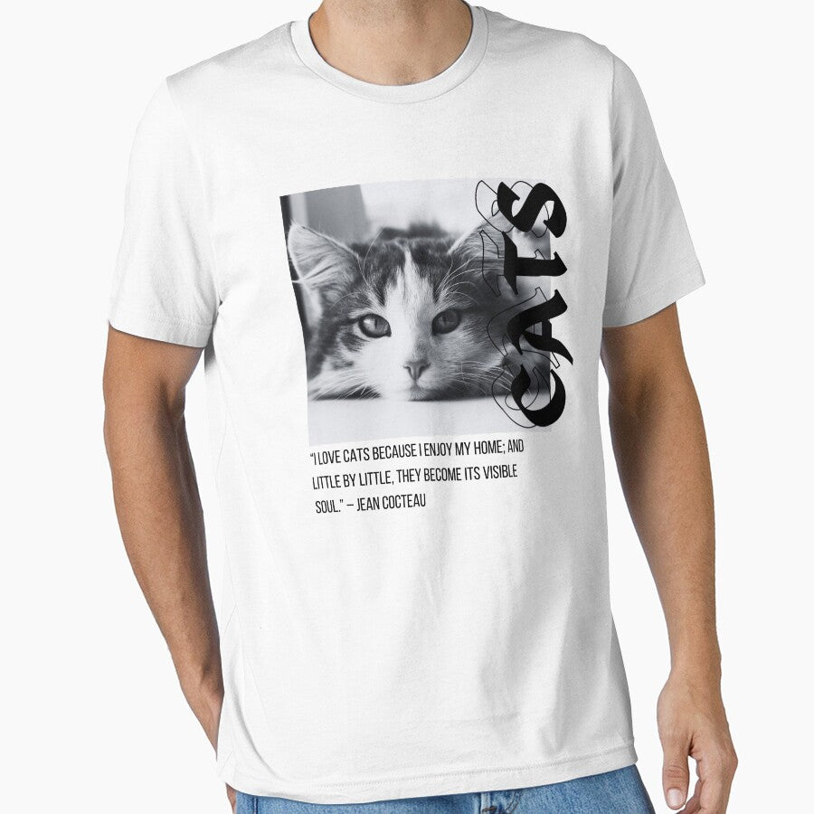 Cats with a Quote Streetwear Inspired with Black Colored Font Design by quinellie T-Shirts, Hoodie, Sweatshirt (Image 1)