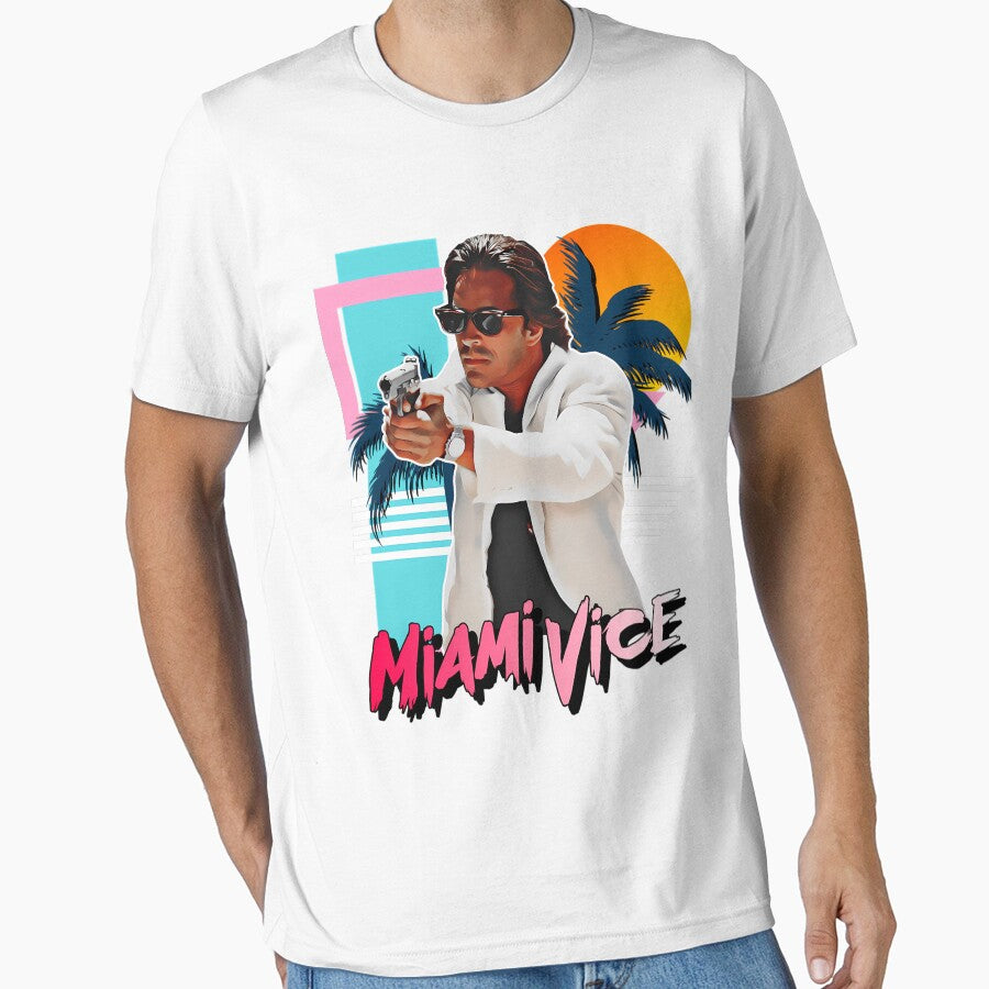 Retro Miami Vice 80S Sonny Crockett Tribute T-Shirts, Hoodie, Sweatshirt
