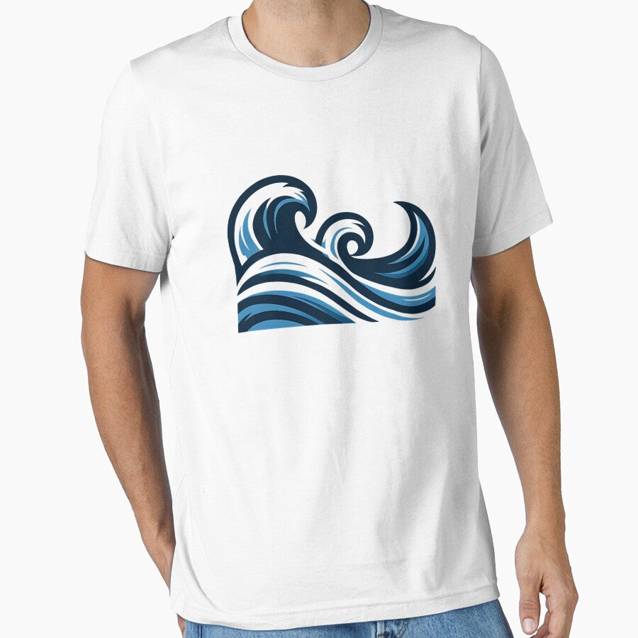 Ocean waves by Buyfastcart T-Shirts, Hoodie, Sweatshirt | BlankRebels.com (Image 1)