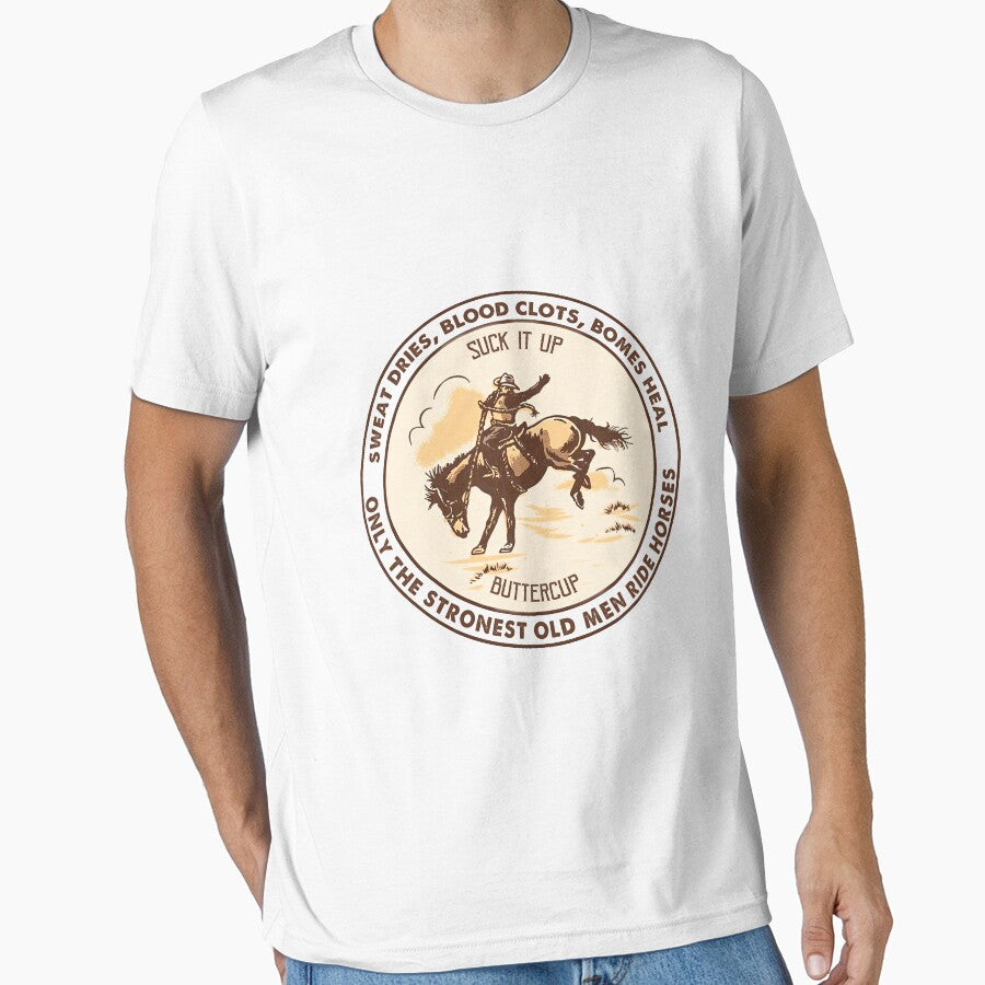 Sweat Dries Blood Clots Bones Heal Old Men Rides Horse by codyemantai T-Shirts, Hoodie, Sweatshirt (Image 1)