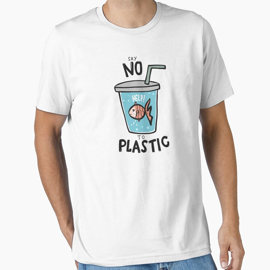 No plastic by Earthsavers T-Shirts, Hoodie, Sweatshirt | BlankRebels.com (Image 1)