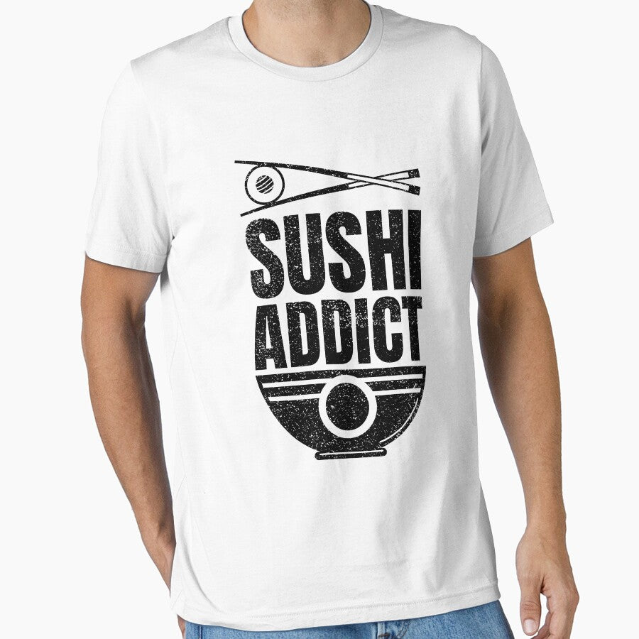 Vintage Sushi Addict Gift for sushi lover by TamGustam T-Shirts, Hoodie, Sweatshirt | BlankRebels.com (Image 1)
