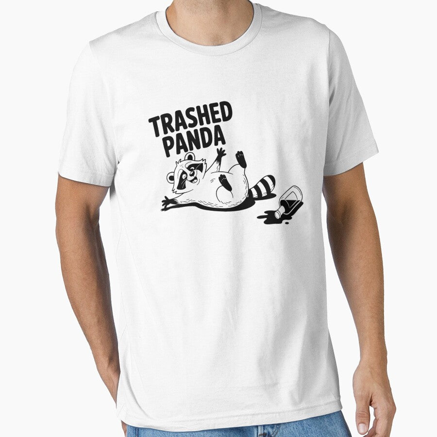 Trashed Panda Racoon by Elenasriveras T-Shirts, Hoodie, Sweatshirt | BlankRebels.com (Image 1)