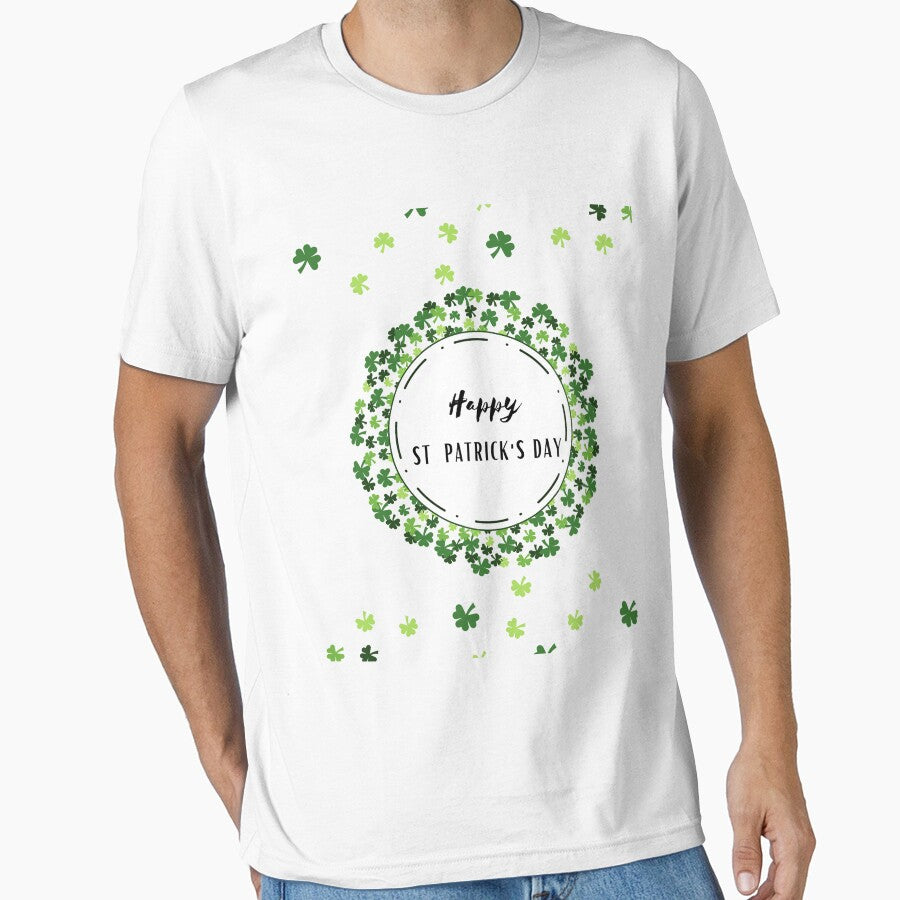 St. Patrick's Day Happy St. Patrick's Day Design by FancyZone T-Shirts, Hoodie, Sweatshirt | BlankRebels.com (Image 1)