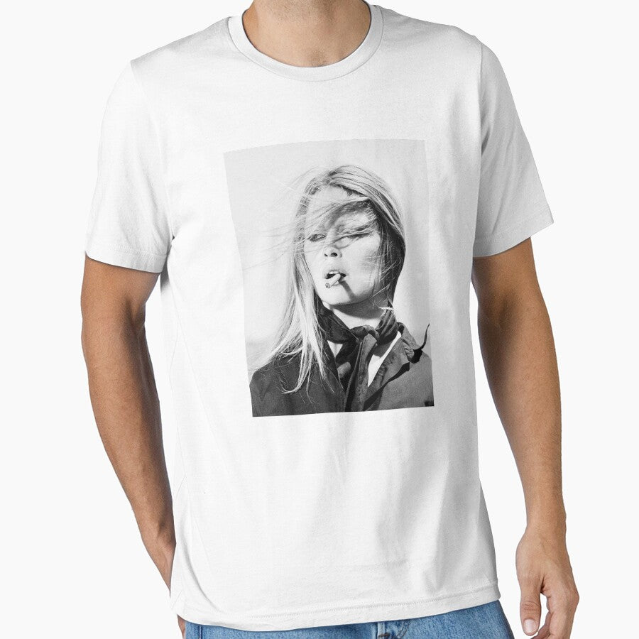 Smoking Brigitte by Leopoldus T-Shirts, Hoodie, Sweatshirt | BlankRebels.com (Image 1)