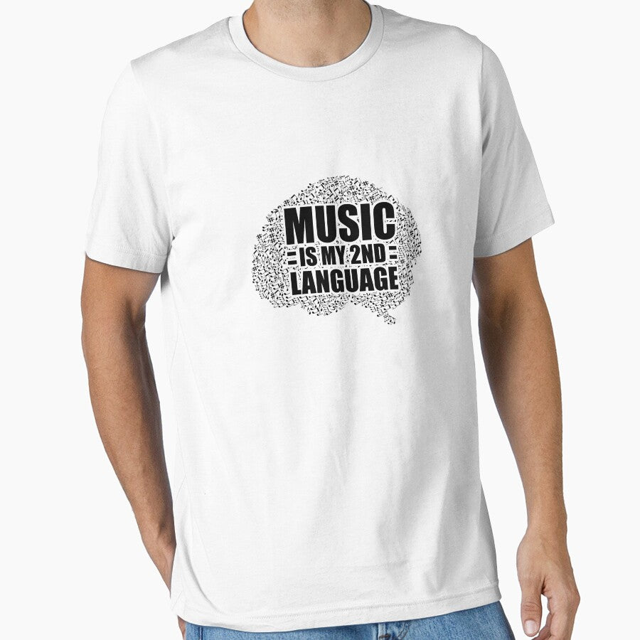 Music is My 2nd Language by TeeTimeGuys T-Shirts, Hoodie, Sweatshirt | BlankRebels.com (Image 1)