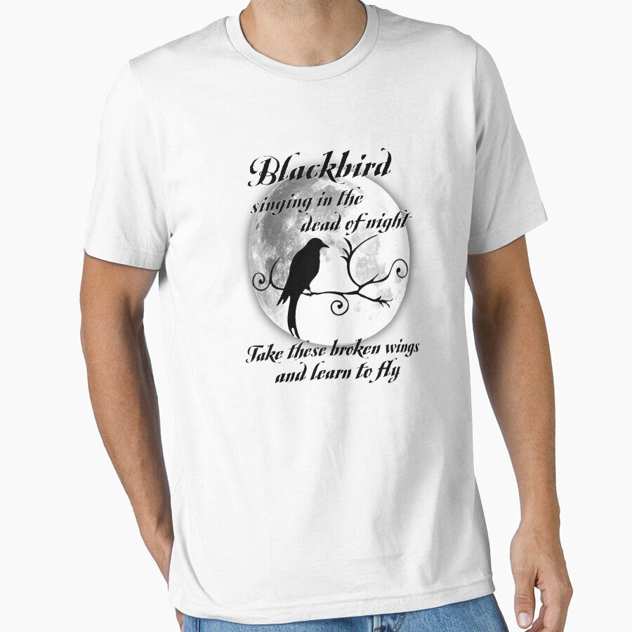 Blackbird Singing In The Dead Of Night Hippie by RaymondPurves T-Shirts, Hoodie, Sweatshirt | BlankRebels.com (Image 1)