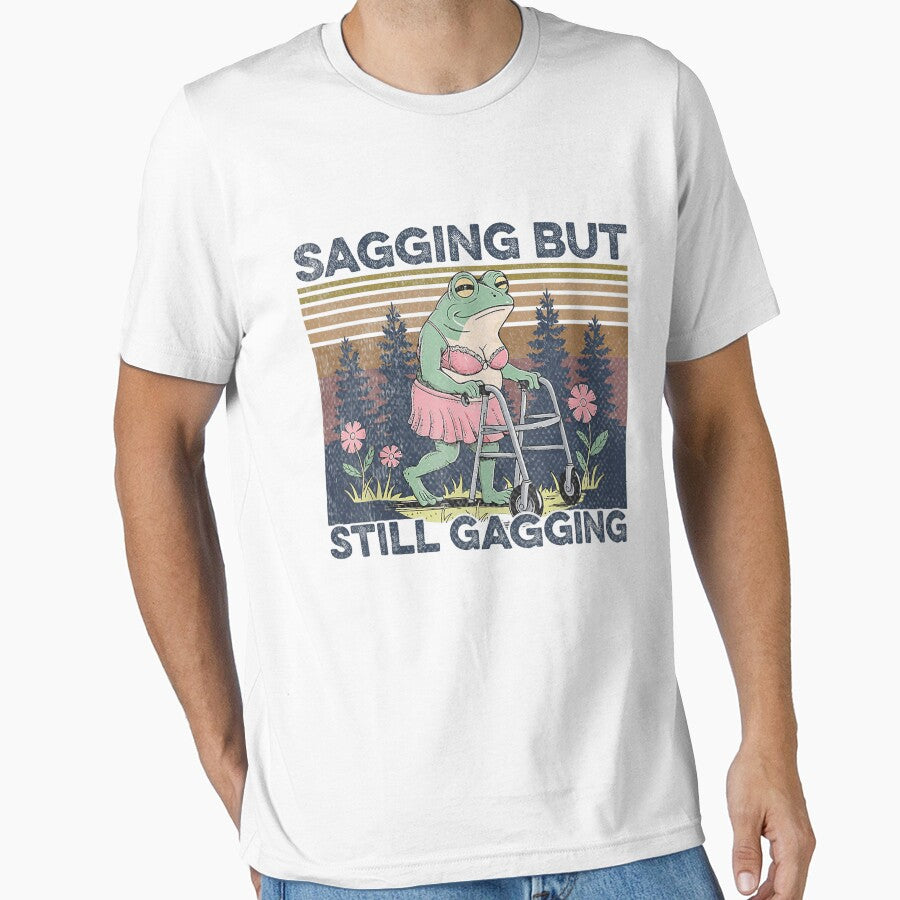 Mens Womens Sagging But Still Gagging by DreamyNature T-Shirts, Hoodie, Sweatshirt | BlankRebels.com (Image 1)