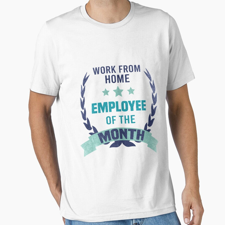 Work from home Employee of the Month, Distressed Blue by foramelie T-Shirts, Hoodie, Sweatshirt | BlankRebels.com (Image 1)