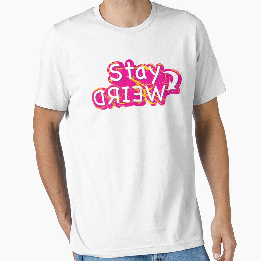 Stay Weird by Easy-Logo T-Shirts, Hoodie, Sweatshirt | BlankRebels.com (Image 1)