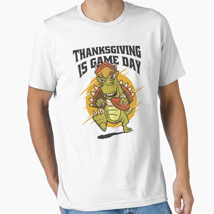 Thanksgiving is Game Day and Football by Shop Yeah T-Shirts, Hoodie, Sweatshirt | BlankRebels.com (Image 1)