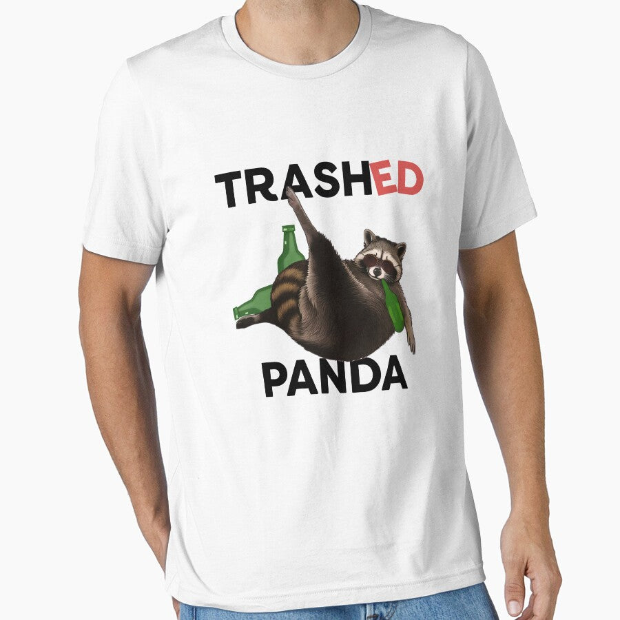 Trashed Panda Funny Racoon Meme by gear-posters T-Shirts, Hoodie, Sweatshirt | BlankRebels.com (Image 1)