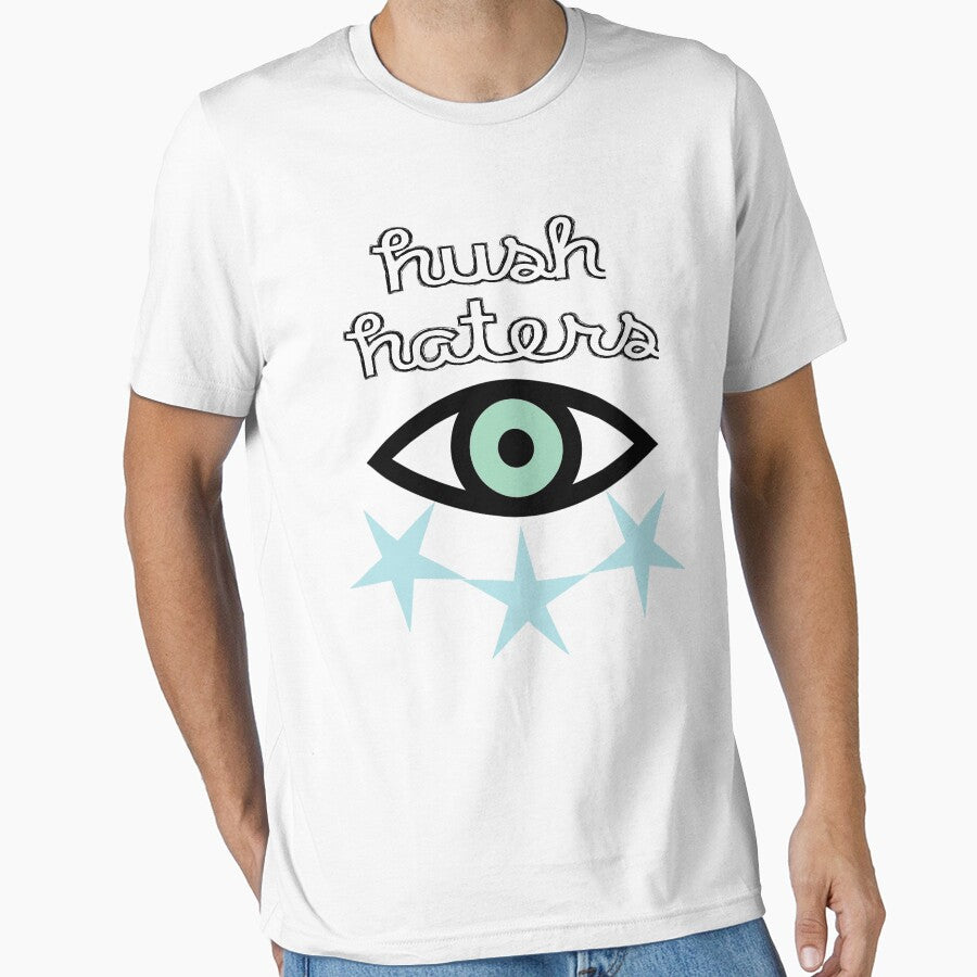 HUSH HATERS SERIES® (Original Design Updated with 2 More Stars) by darksidetees T-Shirts, Hoodie, Sweatshirt (Image 1)