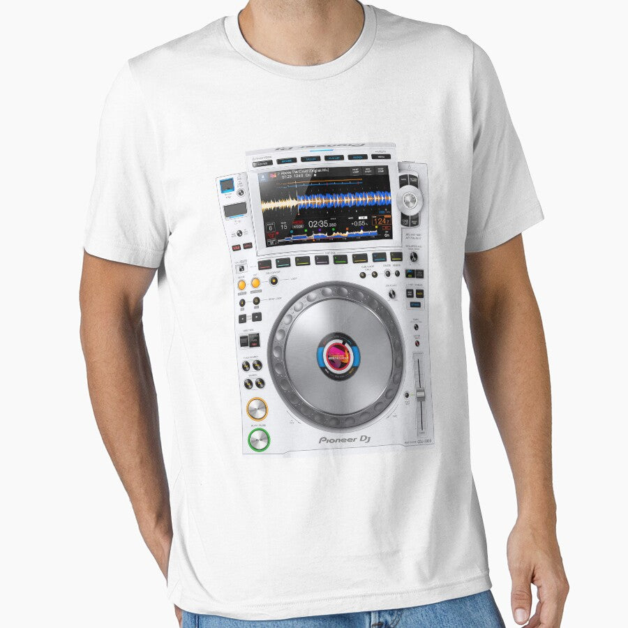 Dj CDJ 3000 White by tropical_dream T-Shirts, Hoodie, Sweatshirt | BlankRebels.com (Image 1)