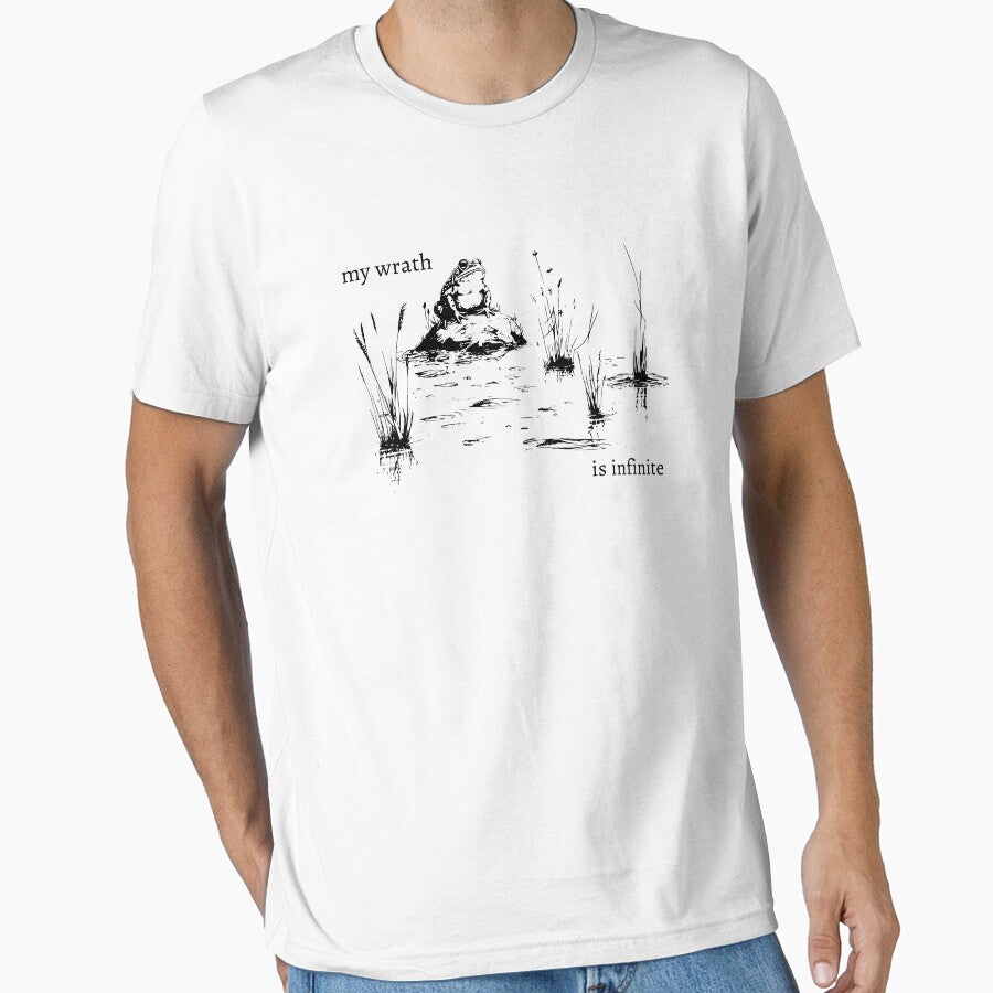 My Wrath is Infinite, Funny Meme Frog Pond by Ariana De Amicis T-Shirts, Hoodie, Sweatshirt | BlankRebels.com (Image 1)