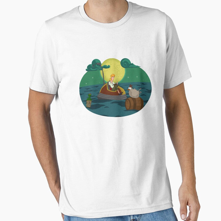 Guybrush Threepwood by billybouffant T-Shirts, Hoodie, Sweatshirt | BlankRebels.com (Image 1)