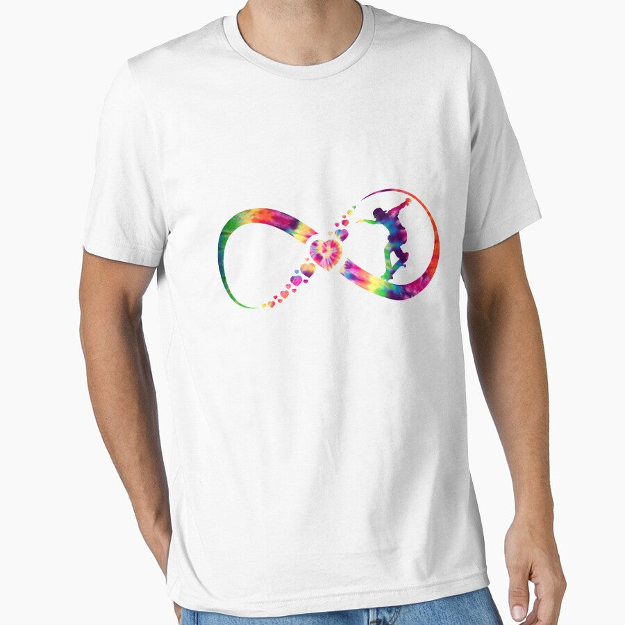 Skateboarding Infinity tie dye by loveislovestore T-Shirts, Hoodie, Sweatshirt | BlankRebels.com (Image 1)