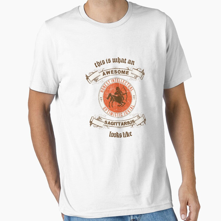 This Is What An Awesome Sagittarius Looks Like by stuch75 T-Shirts, Hoodie, Sweatshirt | BlankRebels.com (Image 1)