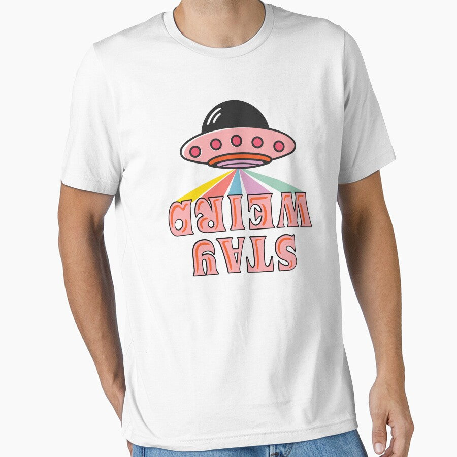 Groovy Stay Weird UFO by bolimj T-Shirts, Hoodie, Sweatshirt | BlankRebels.com (Image 1)