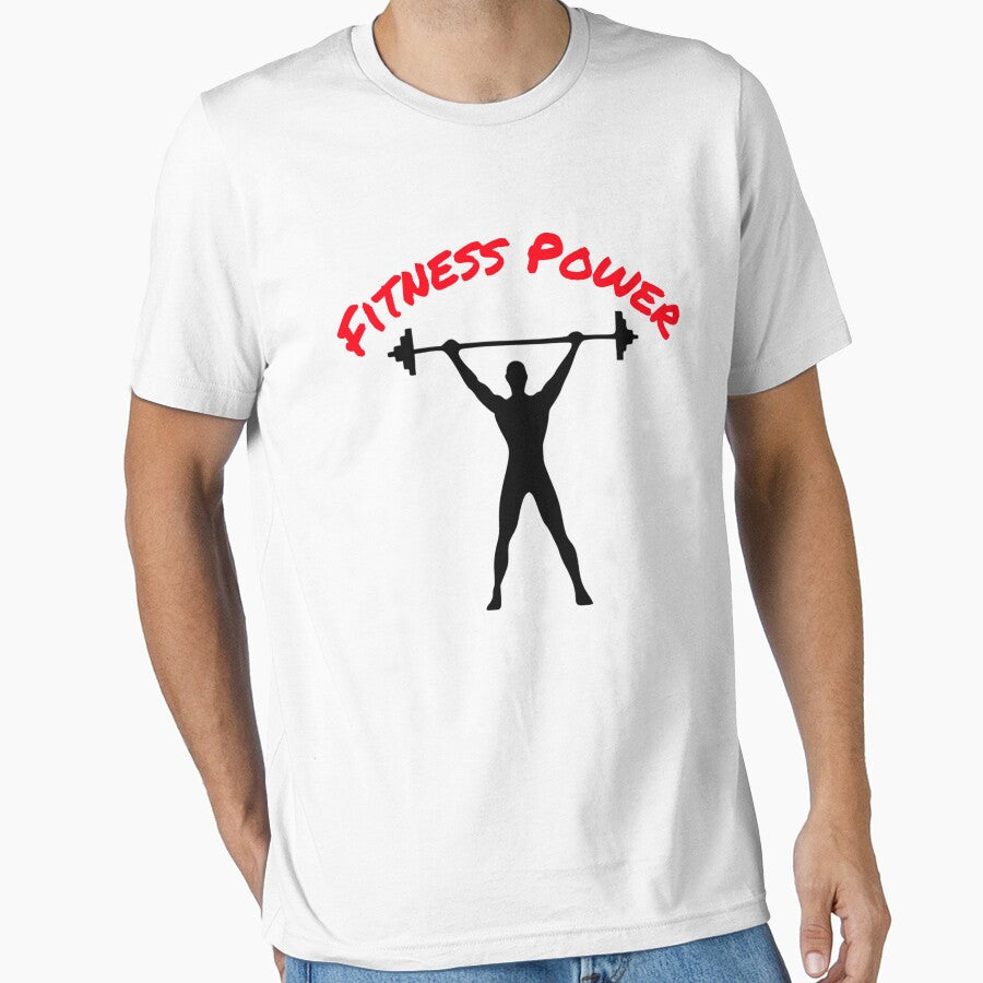Fitness Power T-Shirt by The best online style shop Hoodie, Sweatshirt | BlankRebels.com (Image 1)