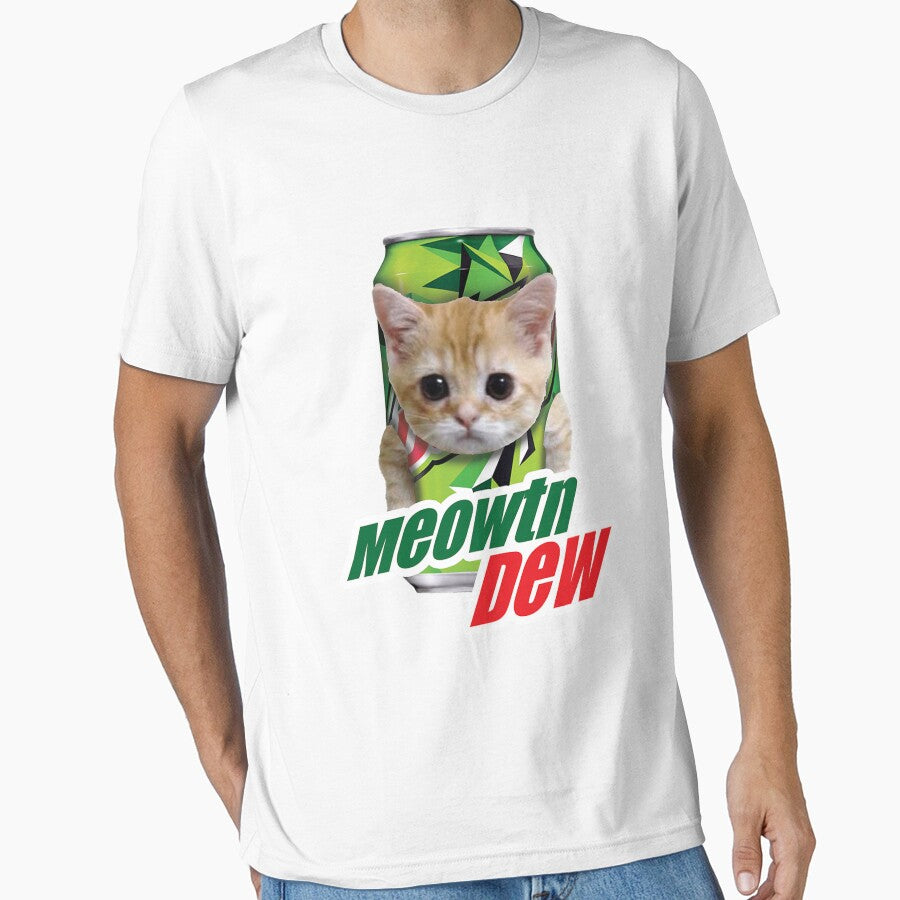 Meowtain Dew Shirt by BirdieErdman
