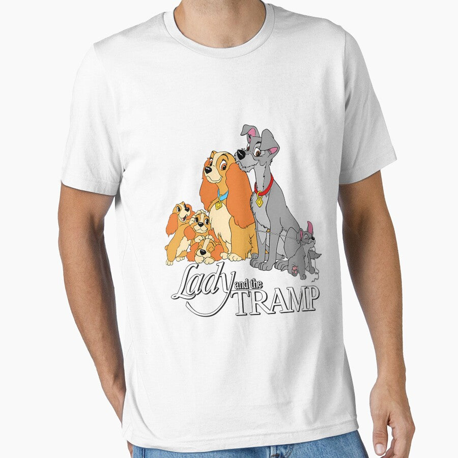 Romantic Couple Vintage Movies Spaghetti Dogs Cartoon by Ludvig-Faint91 T-Shirts, Hoodie, Sweatshirt (Image 1)