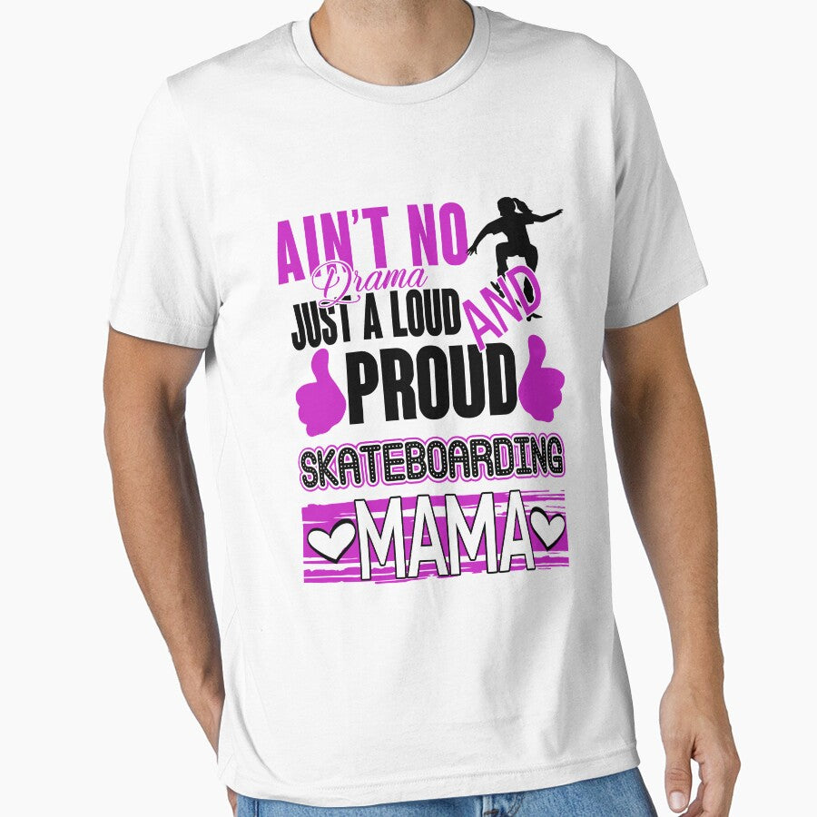 Proud Skateboarding mama by tuyetnhung98 T-Shirts, Hoodie, Sweatshirt | BlankRebels.com (Image 1)