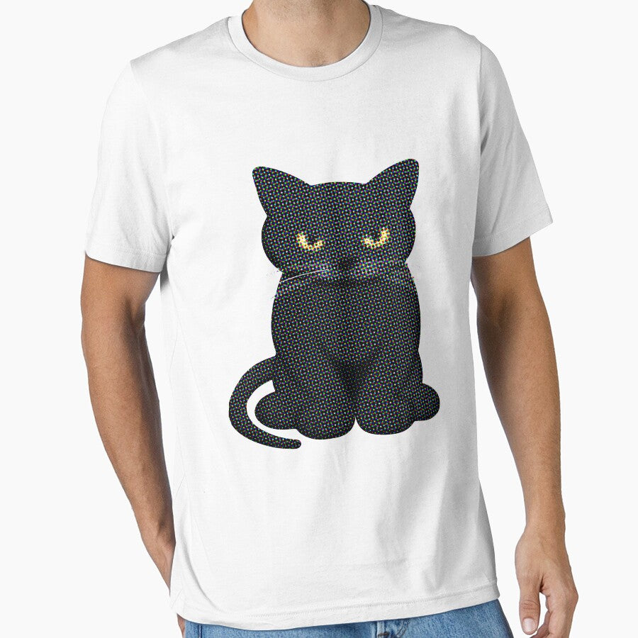 ungry cat in grunge by Ach B T-Shirts, Hoodie, Sweatshirt | BlankRebels.com (Image 1)