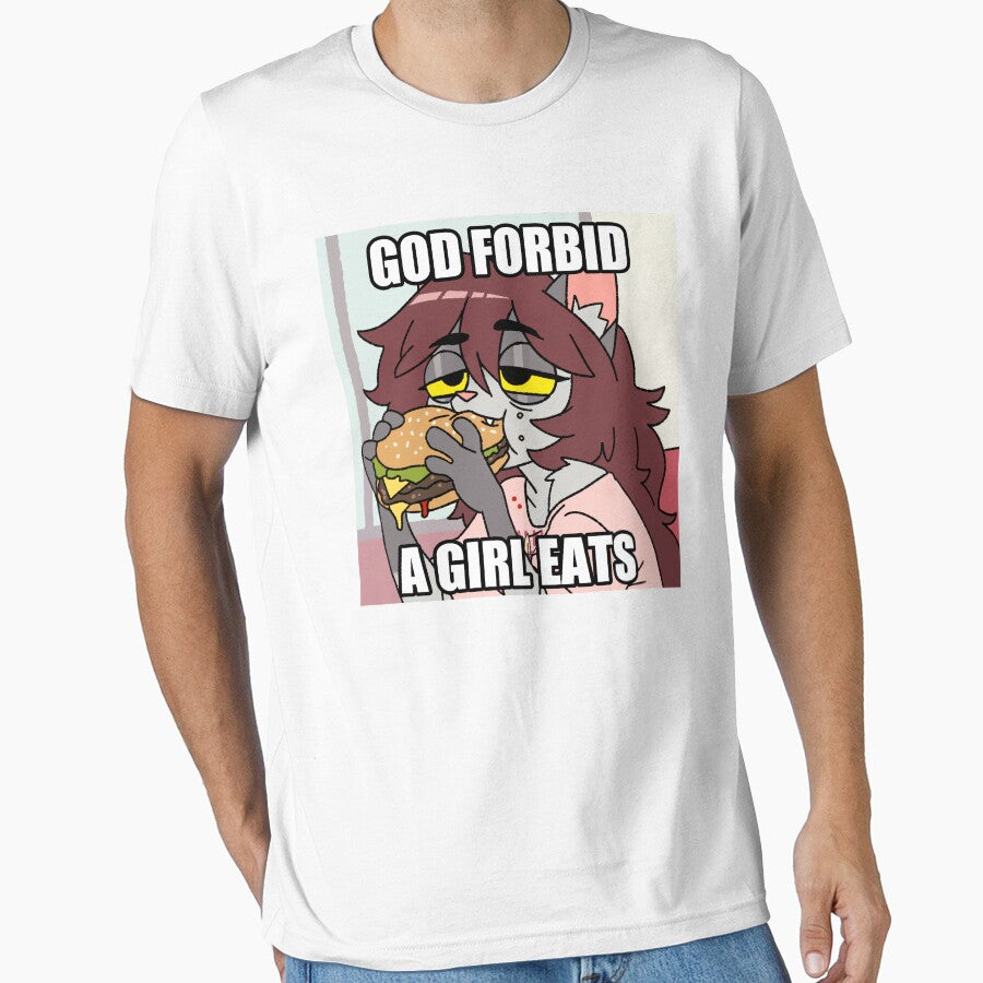 girl eating by lorepaw T-Shirts, Hoodie, Sweatshirt | BlankRebels.com (Image 1)