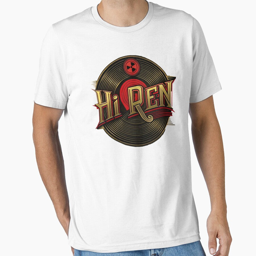 Ren Hi Ren Gill Down on the Beat,  I'm a Renegade Fan Merch Hi  Renagades Gill Lyrics Merch Shirt Rap Music Ren... (Image 1)