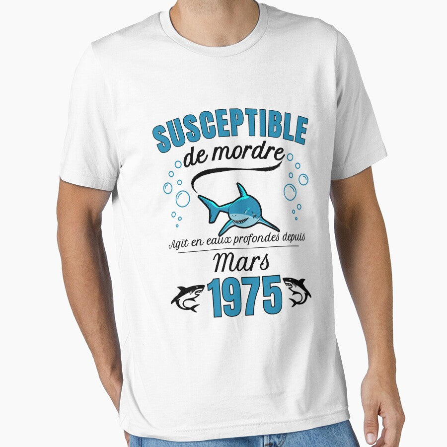 Humor Susceptible Man Born 1975 March T-Shirts, Hoodie, Sweatshirt