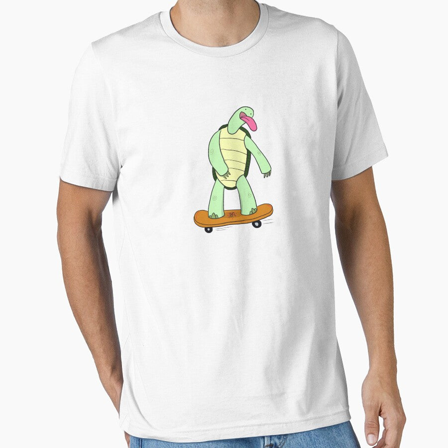Turtle on a Skateboard by SurrealistDream T-Shirts, Hoodie, Sweatshirt | BlankRebels.com (Image 1)