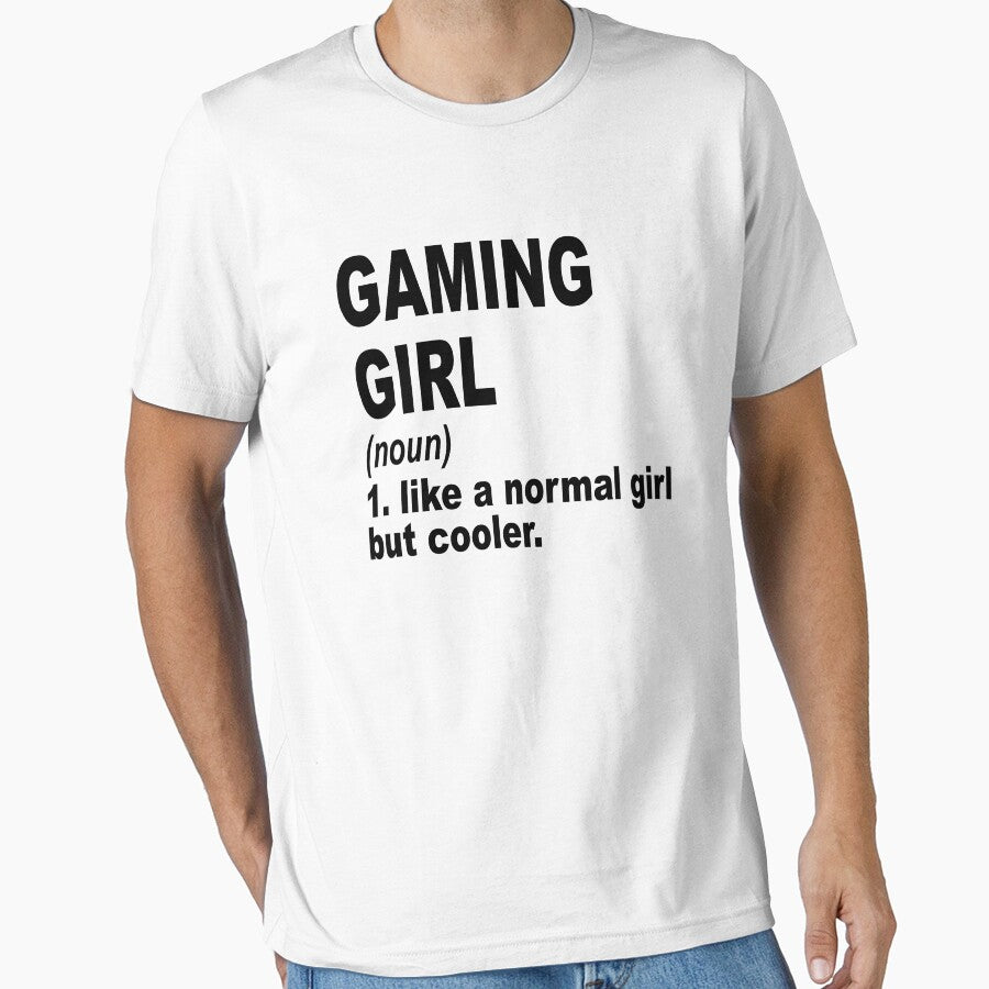 gaming Girl Like A Normal Girl But Cooler,gaming Lovers Gift by Dogs Geeky⭐⭐⭐⭐⭐ T-Shirts, Hoodie, Sweatshirt (Image 1)