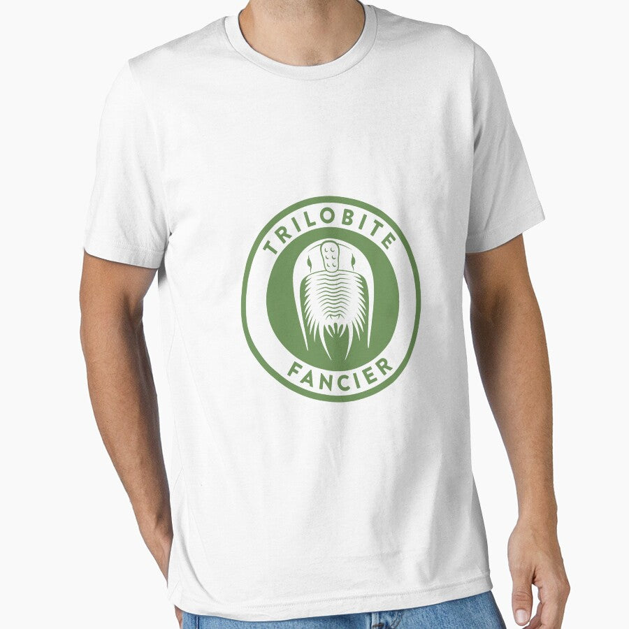 Trilobite Fancier (green on white) by David Orr