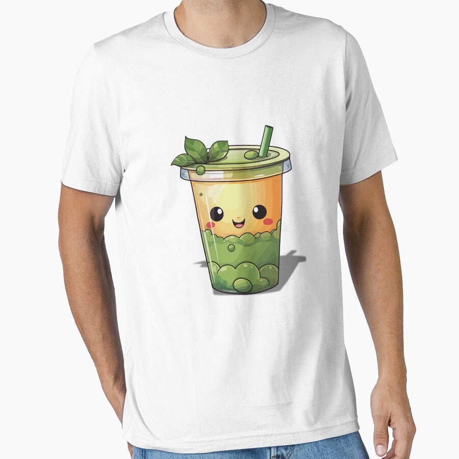 Cute Matcha Drink – Kawaii Green Tea Shirt by Kasad Hoodie, Sweatshirt | BlankRebels.com (Image 1)