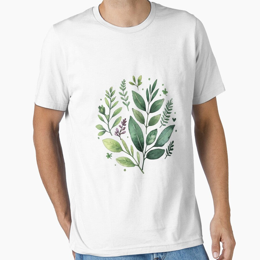 Watercolor Botanical by SeamPix T-Shirts, Hoodie, Sweatshirt | BlankRebels.com (Image 1)