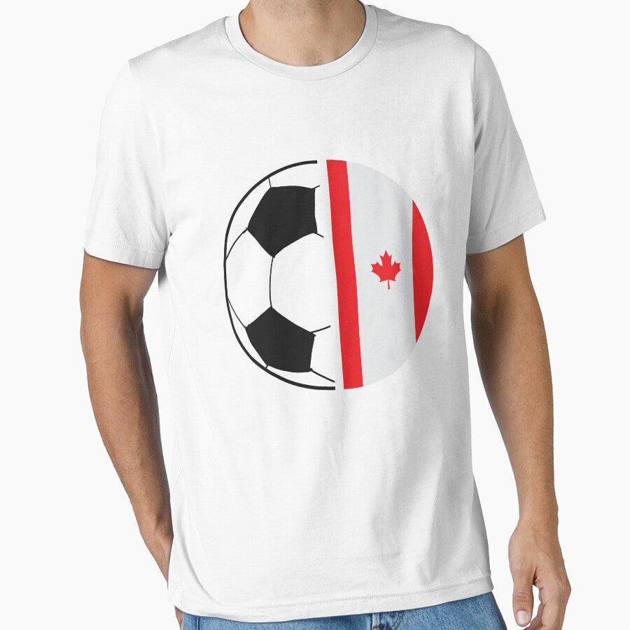 Funny Soccer Design With Canadian Flag For Soccer And Futsal Lovers by awesomedraw