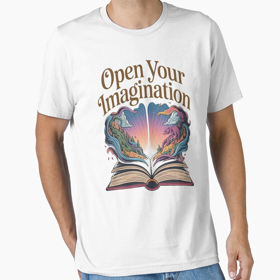 Open Your Imagination Dive Into New Worlds Book Lover by TheRetroStyle T-Shirts, Hoodie, Sweatshirt (Image 1)