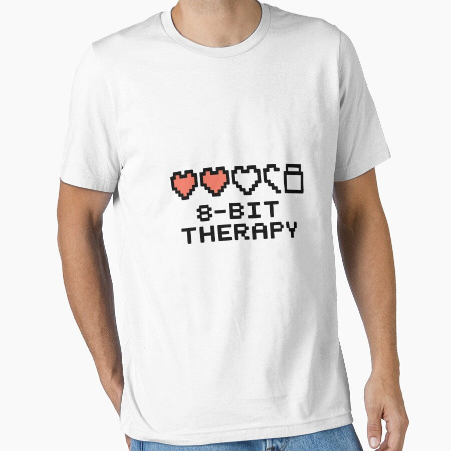 8bit Therapy by TrashNegativity T-Shirts, Hoodie, Sweatshirt | BlankRebels.com (Image 1)