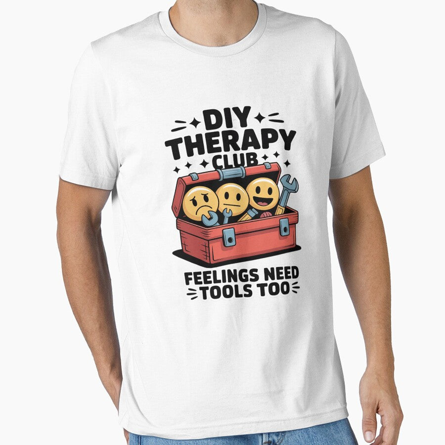 DIY Therapy Club – Fixing Myself by petrichorsworld T-Shirts, Hoodie, Sweatshirt | BlankRebels.com (Image 1)