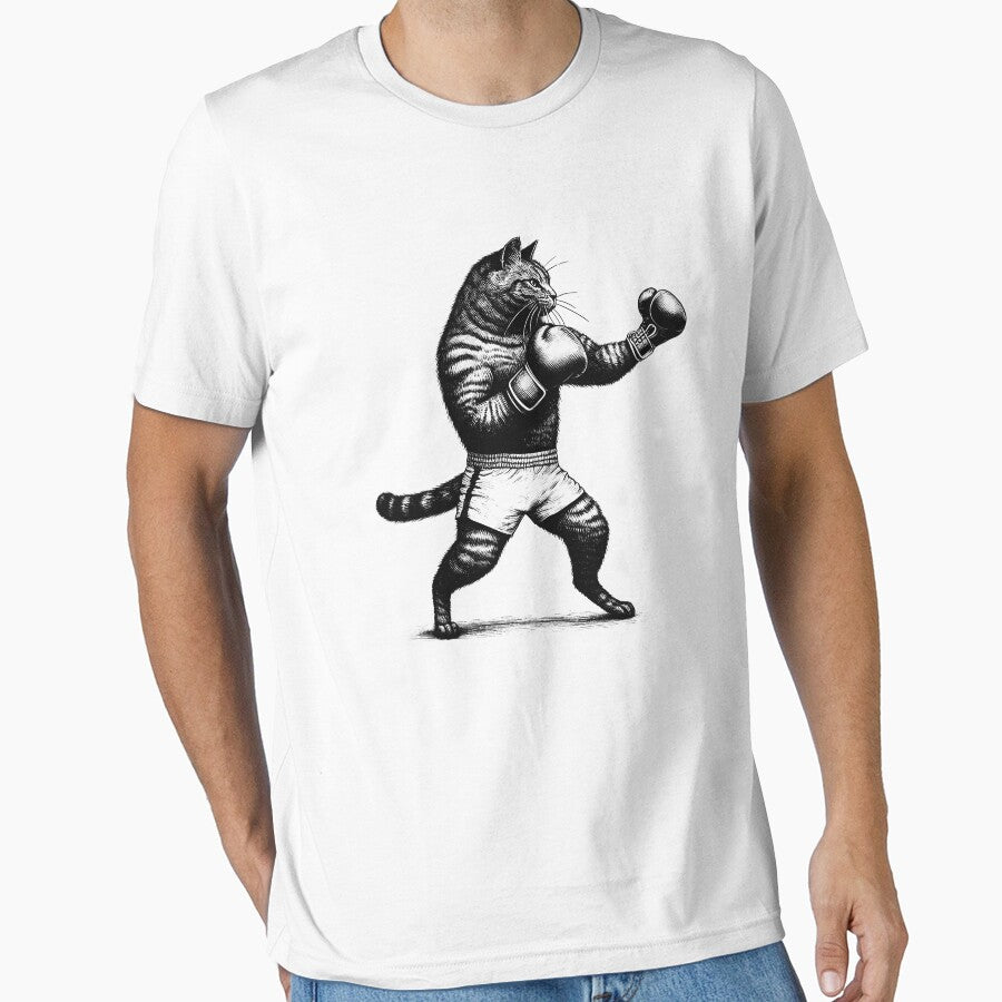 Cat Doing Boxing Kimberley King Art King Art T-Shirts, Hoodie, Sweatshirt